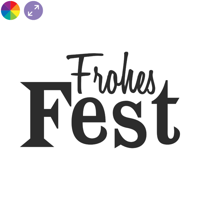 Frohes Fest – Modernes Schaufensterdesign zur Weihnachtszeit