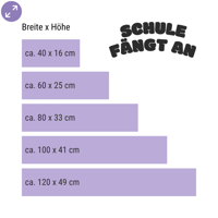 Schule fängt an – Modernes Fensterdesign zum Schulanfang