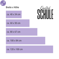 Endlich Schule – Modernes Fensterdesign zum Schulanfang