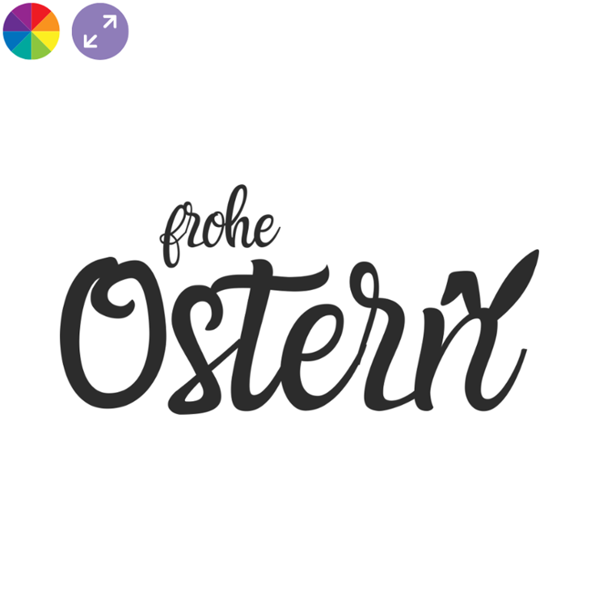 Frohe Ostern – Modernes Fensterdesign für dein Schaufenster