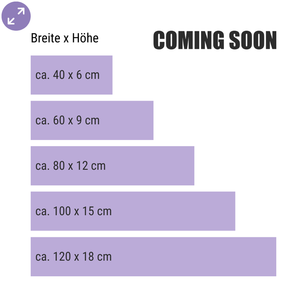 Coming soon – Fensteraufkleber für neue Projekte & Shops